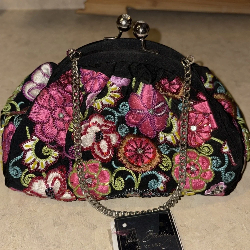 Vera Bradley Kisslock Purse - Picture 2 of 7